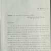 Letter from Dr Bramson to American ORT and ORT Reconstruction Fund, 17 February 1926. Archive Photograph